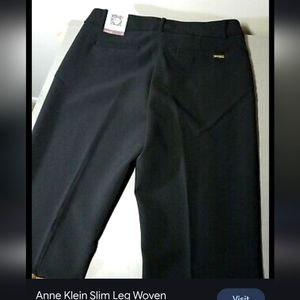 Anne Klein woven pants size 14 Petite NWT